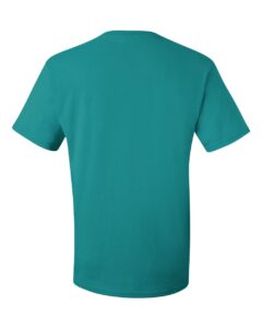JERZEES 29MR Unisex Dri-Power® 50/50 T-Shirt – Jade (back)