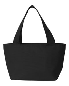 Liberty Bags 8808 Recycled Cooler Bag – Black (back)