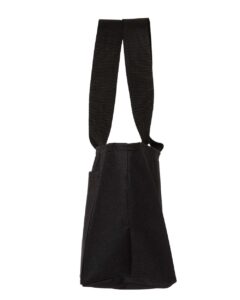 Liberty Bags 8808 Recycled Cooler Bag – Black (side)