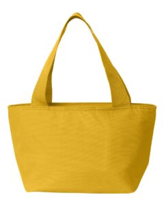 Liberty Bags 8808 Recycled Cooler Bag – Bright Yellow (back)