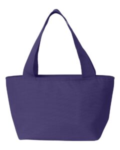 Liberty Bags 8808 Recycled Cooler Bag – Purple (back)
