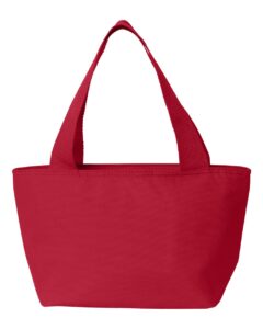 Liberty Bags 8808 Recycled Cooler Bag – Red (back)