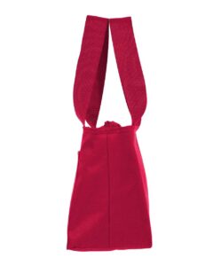Liberty Bags 8808 Recycled Cooler Bag – Red (side)