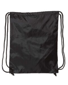 Liberty Bags 8881 Drawstring Pack with DUROcord – Black