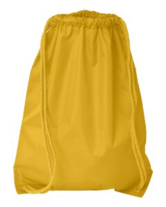 Liberty Bags 8881 Drawstring Pack with DUROcord – Bright Yellow