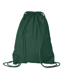 Liberty Bags 8881 Drawstring Pack with DUROcord – Forest (back)