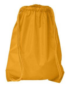 Liberty Bags 8881 Drawstring Pack with DUROcord – Golden Yellow