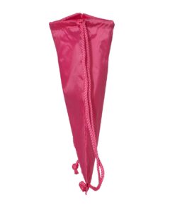 Liberty Bags 8881 Drawstring Pack with DUROcord – Hot Pink (side)