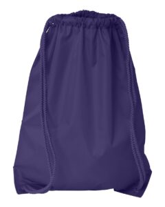 Liberty Bags 8881 Drawstring Pack with DUROcord – Purple