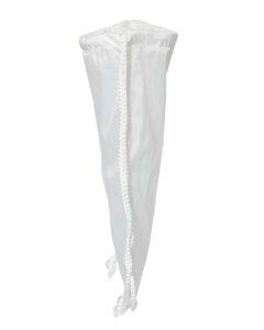Liberty Bags 8881 Drawstring Pack with DUROcord – White (side)