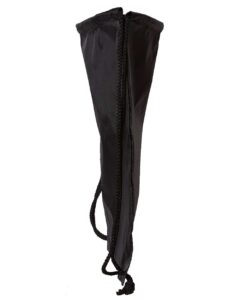 Liberty Bags 8882 Large Drawstring Pack with DUROcord – Black (side)