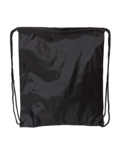Liberty Bags 8882 Large Drawstring Pack with DUROcord – Black