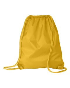 Liberty Bags 8882 Large Drawstring Pack with DUROcord – Bright Yellow
