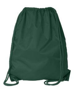 Liberty Bags 8882 Large Drawstring Pack with DUROcord – Forest (back)