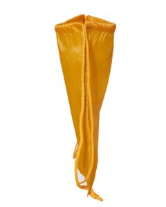 Liberty Bags 8882 Large Drawstring Pack with DUROcord – Golden Yellow (side)