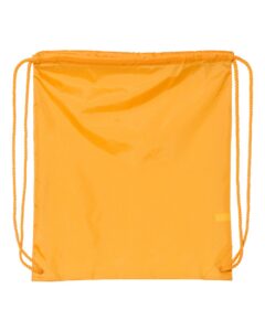 Liberty Bags 8882 Large Drawstring Pack with DUROcord – Golden Yellow
