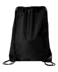 Liberty Bags 8886 Value Drawstring Bag – Black