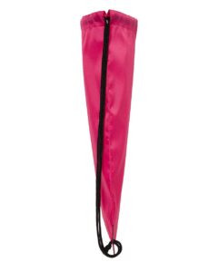 Liberty Bags 8886 Value Drawstring Bag – Hot Pink (side)