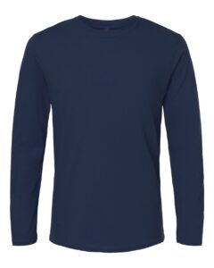 Gildan 64400 Unisex Softstyle® Long Sleeve T-Shirt – Navy