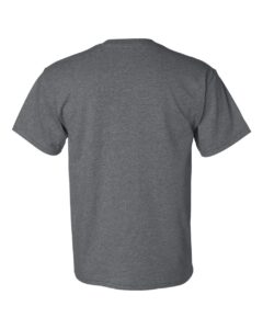 Gildan 8000 Unisex DryBlend® T-Shirt – Dark Heather (back)