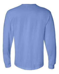 Gildan 8400 Unisex DryBlend® 50/50 Long Sleeve T-Shirt – Carolina Blue (back)