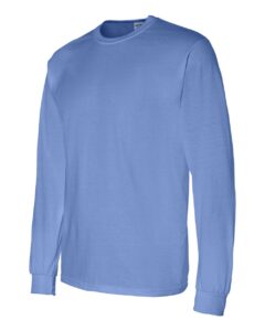 Gildan 8400 Unisex DryBlend® 50/50 Long Sleeve T-Shirt – Carolina Blue (side)