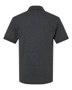 Gildan 8800 Unisex DryBlend® Polo – Dark Heather (back)