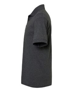 Gildan 8800 Unisex DryBlend® Polo – Dark Heather (side)