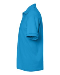 Gildan 8800 Unisex DryBlend® Polo – Sapphire (side)