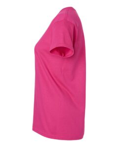 Gildan 2000L Women’s Ultra Cotton® T-Shirt – Heliconia (side)