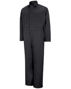 Red Kap CT10 Men’s Twill Action Back Coverall – Black