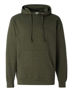 Independent Trading Co. SS4500 Unisex Midweight Hooded Sweatshirt – Army Heather
