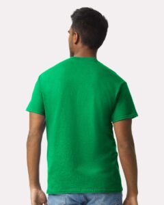 Gildan 2000 Unisex Ultra Cotton® T-Shirt – Antique Irish Green (on model back)