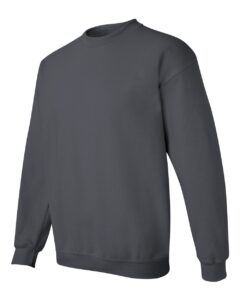 Gildan 18000 Unisex Heavy Blend™ Crewneck Sweatshirt – Charcoal (side)