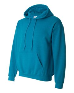 Gildan 18500 Unisex Heavy Blend™ Hooded Sweatshirt – Antique Sapphire (side)