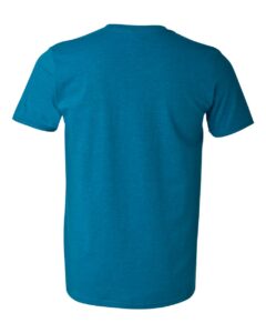 Gildan 64000 Unisex Softstyle® T-Shirt – Antique Sapphire (back)
