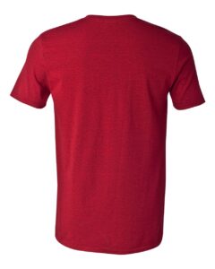 Gildan 64000 Unisex Softstyle® T-Shirt – Antique Cherry Red (back)