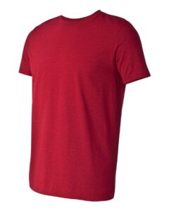 Gildan 64000 Unisex Softstyle® T-Shirt – Antique Cherry Red (side)