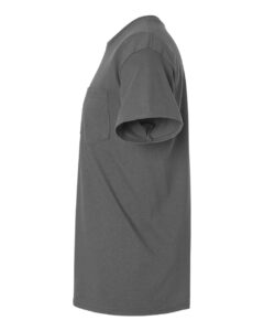 Gildan 2300 Unisex Ultra Cotton® Pocket T-Shirt – Charcoal (side)