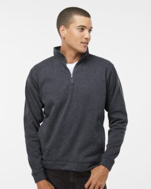 J. America 8614 Men’s Cosmic Fleece Quarter-Zip Sweatshirt