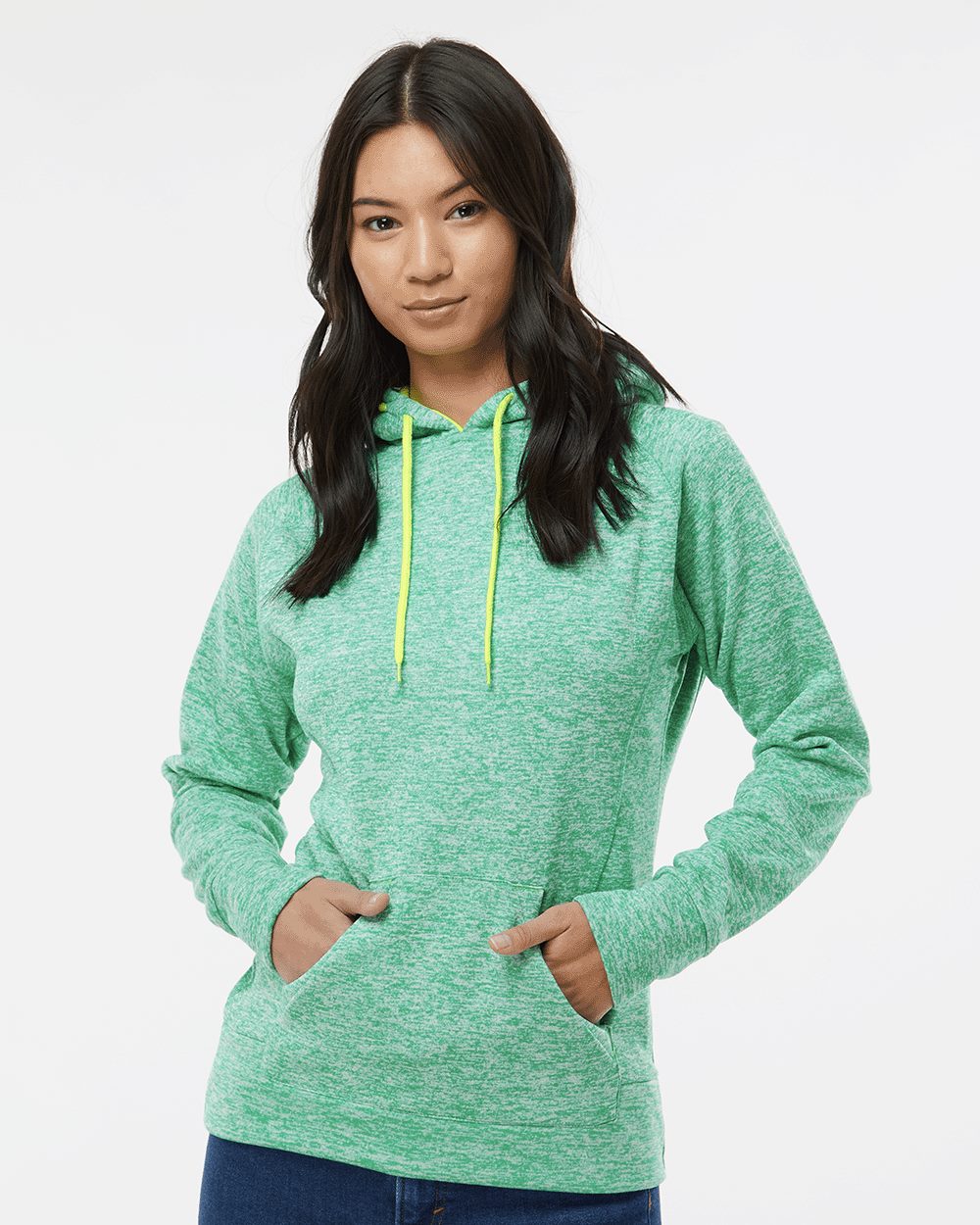 J. America 8616 Women’s Cosmic Fleece Hooded Sweatshirt J. America 8616 Women’s Cosmic Fleece Hooded Sweatshirt