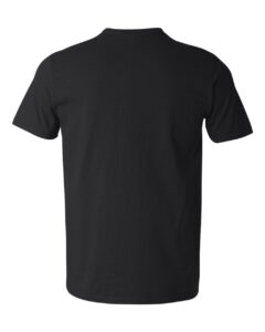 Gildan 64V00 Unisex Softstyle® V-Neck T-Shirt – Black (back)