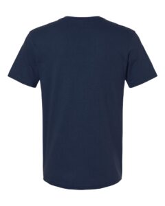 Gildan 64V00 Unisex Softstyle® V-Neck T-Shirt – Navy (back)