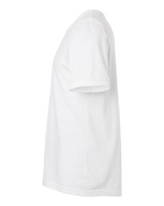 Gildan 64V00 Unisex Softstyle® V-Neck T-Shirt – White (side)