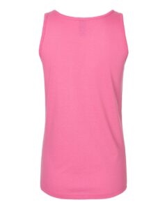 Gildan 64200L Women’s Softstyle® Tank Top – Azalea (back)