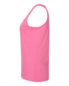 Gildan 64200L Women’s Softstyle® Tank Top – Azalea (side)