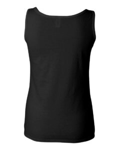 Gildan 64200L Women’s Softstyle® Tank Top – Black (back)