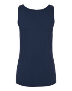Gildan 64200L Women’s Softstyle® Tank Top – Navy (back)