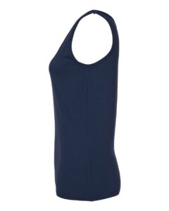 Gildan 64200L Women’s Softstyle® Tank Top – Navy (side)