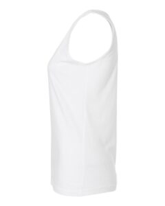 Gildan 64200L Women’s Softstyle® Tank Top – White (side)